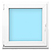 Solid Elements Ventana de PVC practicable-oscilobatiente (80 x 80 cm, Izquierda, Blanco) | BAUHAUS
