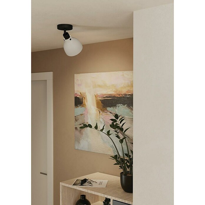 Eglo Matlock Aplique de pared (40 W, Gris, E27) | BAUHAUS