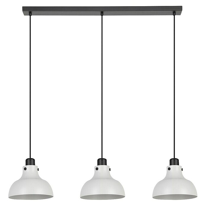 Eglo Matlock Lámpara colgante (40 W, L x An x Al: 90 x 20 x 110 cm, Gris, E27) | BAUHAUS