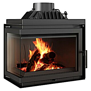 Kratki Vložek za kaminsko peč Simple (Moč: 8 kW, Smer odpiranja: Levo, Črna)