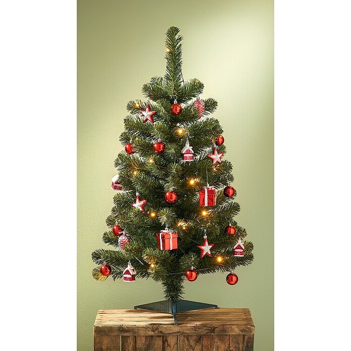 Black Box Trees Kunstkerstboom Joy (Hoogte: 90 cm, Rood) | BAUHAUS