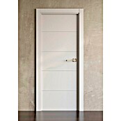 Pack puerta de interior Recife Evo con manilla (82,5 x 203 cm, Izquierda, Blanco, Maciza aligerada) | BAUHAUS