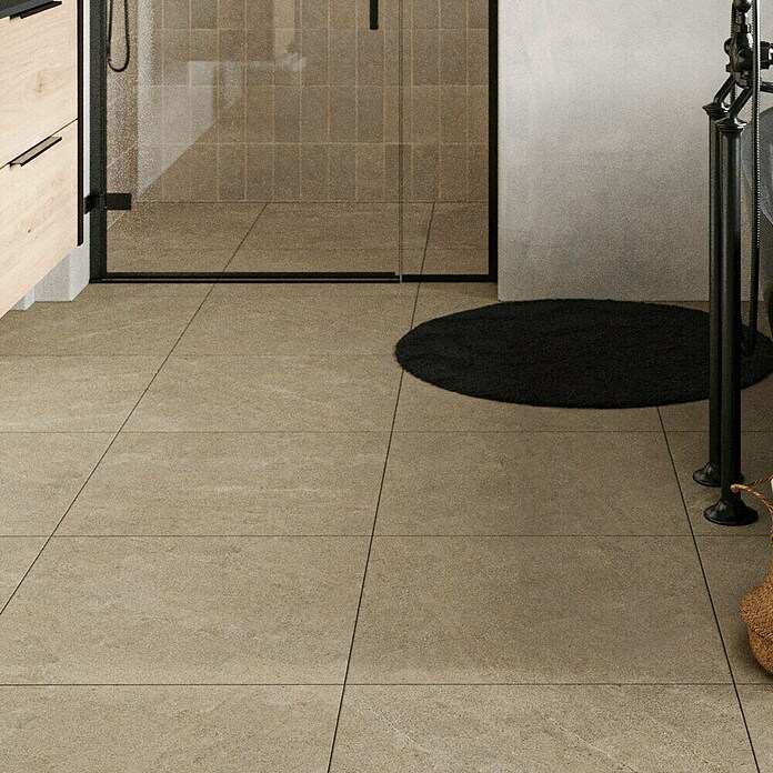 Feinsteinzeugfliese Top Stone (60 x 60 cm, Beige, Matt) | BAUHAUS