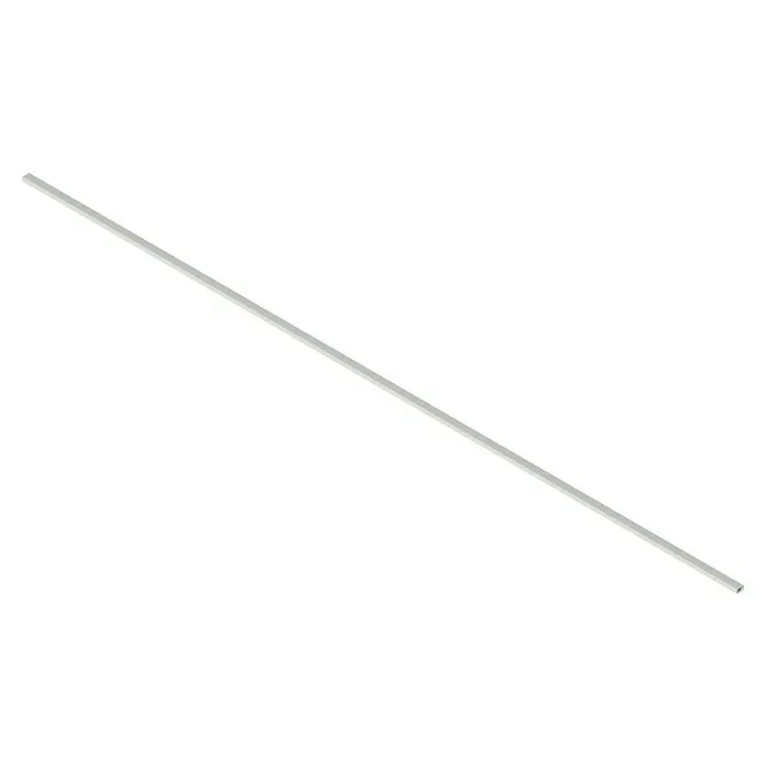 Kabelkanal - L x B x H: 2 m x 20 mm x 10 mm, Weiß - Nahaufnahme eines schlanken, geraden LED-Streifens mit einem sauberen, modernen Design und einem hellen, effizienten Licht.