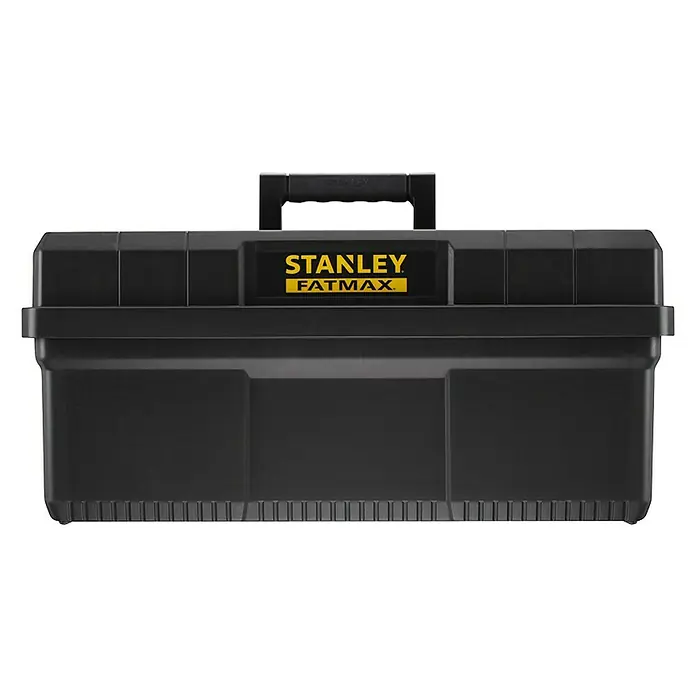 Stanley FatMax Caja para herramientas FMST81083-1 - L x An x Al: 29,6 x 64 x 28,7 cm, Abatible - Caja de herramientas negra Stanley Fatmax, robusta y espaciosa para guardar herramientas. Ideal para profesionales y aficionados al bricolaje.