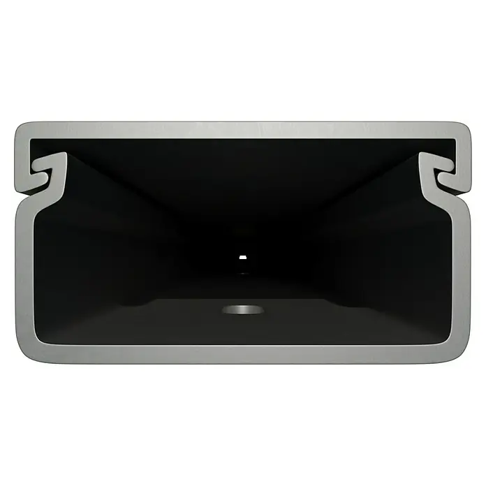 Kabelkanal - L x B x H: 2 m x 30 mm x 15 mm, Silber - Profilschiene aus Aluminium mit Nut zur Befestigung von Elementen. Ideal für Konstruktionen, die Stabilität und Flexibilität erfordern.