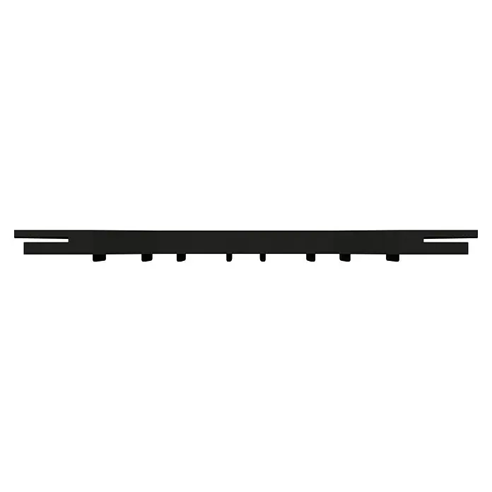 Kabelkanal - L x B x H: 2 m x 150 mm x 60 mm, Weiß - Schwarzer 8-Pin-ATX-Stecker mit schwarzen Kabeln, verwendet für die Stromversorgung von Computerkomponenten, wie z.B. Mainboards.