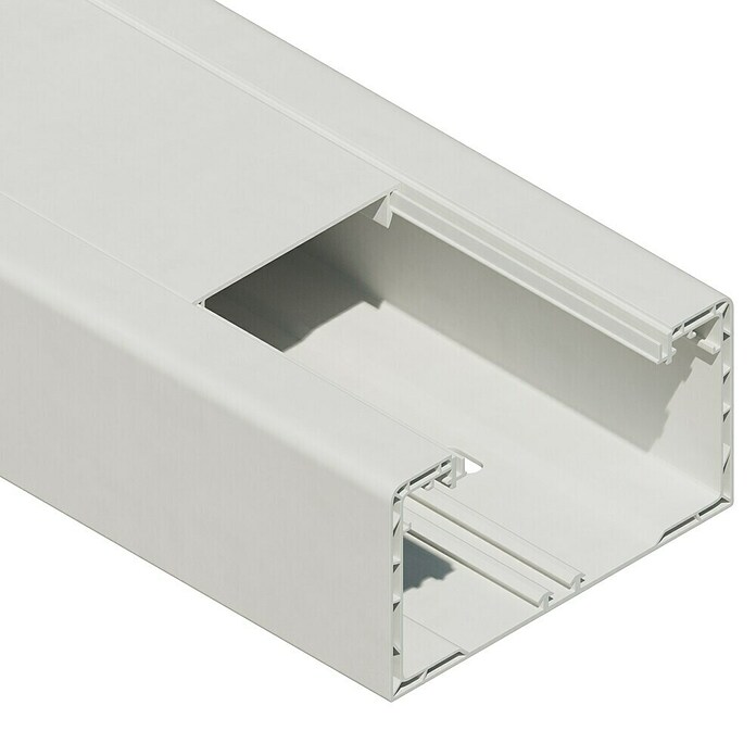 Brüstungskanal BR 70 (2 m x 130 mm x 70 mm, Reinweiß) | BAUHAUS