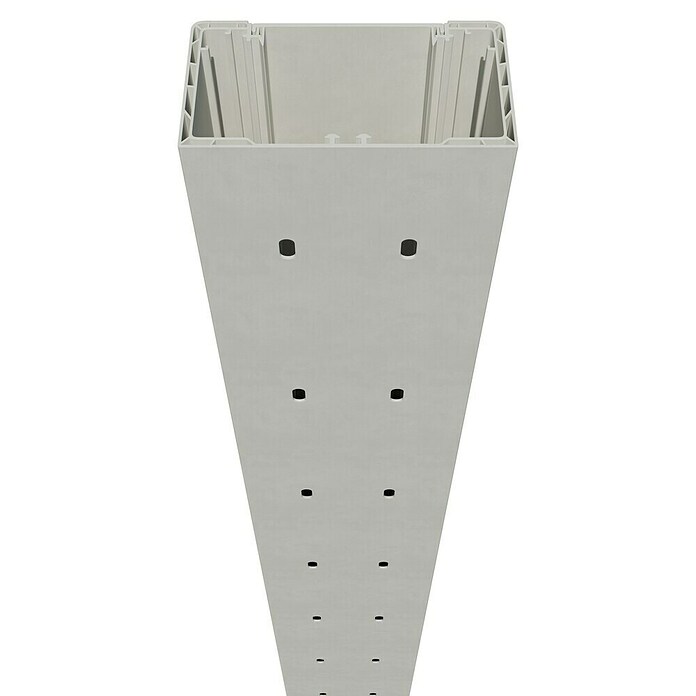Brüstungskanal BR 70 (2 m x 130 mm x 70 mm, Reinweiß) | BAUHAUS