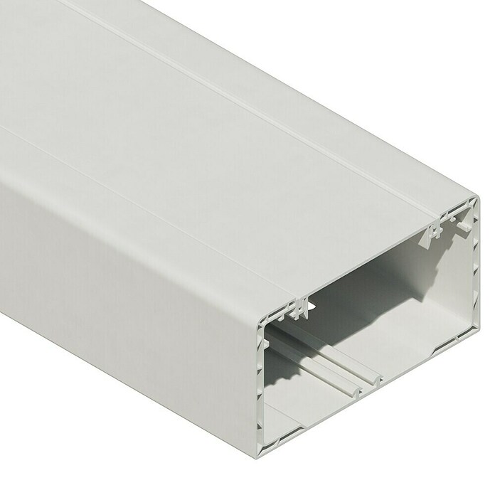 Brüstungskanal BR 70 (2 m x 130 mm x 70 mm, Reinweiß) | BAUHAUS