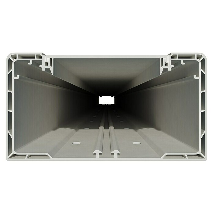 Brüstungskanal BR 70 (2 m x 130 mm x 70 mm, Reinweiß) | BAUHAUS