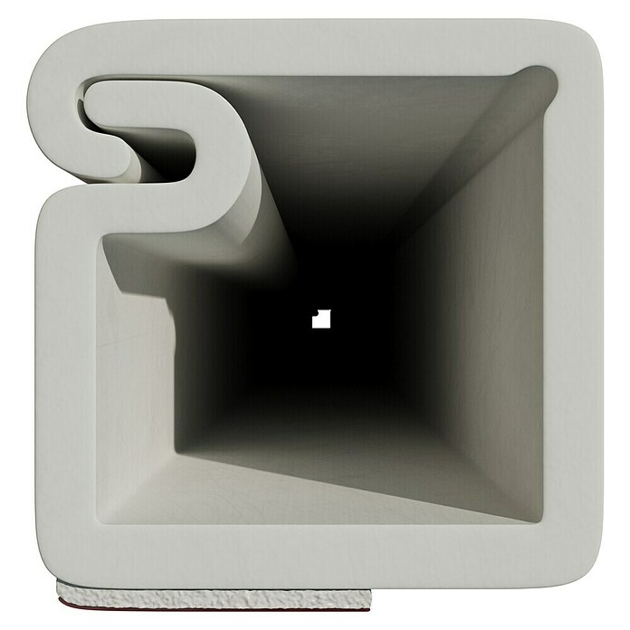 Mini-Kabelkanal (2 m x 10 mm x 10 mm, Weiß, Mit Schaumklebeband 6mm) | BAUHAUS