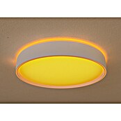 MegaLight LED-Deckenleuchte rund Saturn (30 W, Ø x H: 40 x 7,5 cm, Weiß, Mehrfarbig) | BAUHAUS