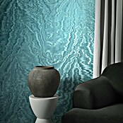 Marburg Eclectic Vliestapete Moiré (Blau, Metalloptik, 10,05 x 0,7 m) | BAUHAUS