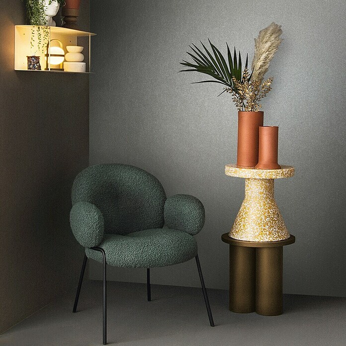 Marburg Eclectic Vliestapete (Grau, Metalloptik, 10,05 x 0,7 m) | BAUHAUS