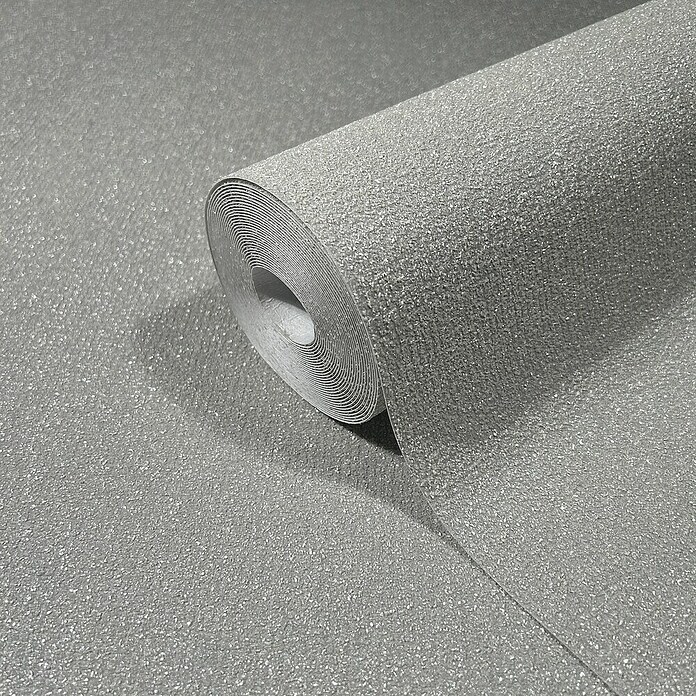 Marburg Eclectic Vliestapete (Grau, Uni, 10,05 x 0,7 m) | BAUHAUS