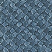 Marburg Eclectic Vliestapete Pentagonmuster (Blau, Grafisch, 10,05 x 0,7 m) | BAUHAUS
