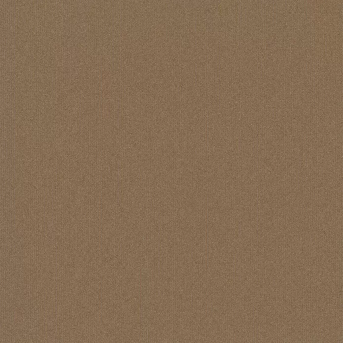 Marburg Eclectic Vliestapete - Braun, Uni, 10,05 x 0,7 m - Gleichmäßige gerippte braune Stofftextur.