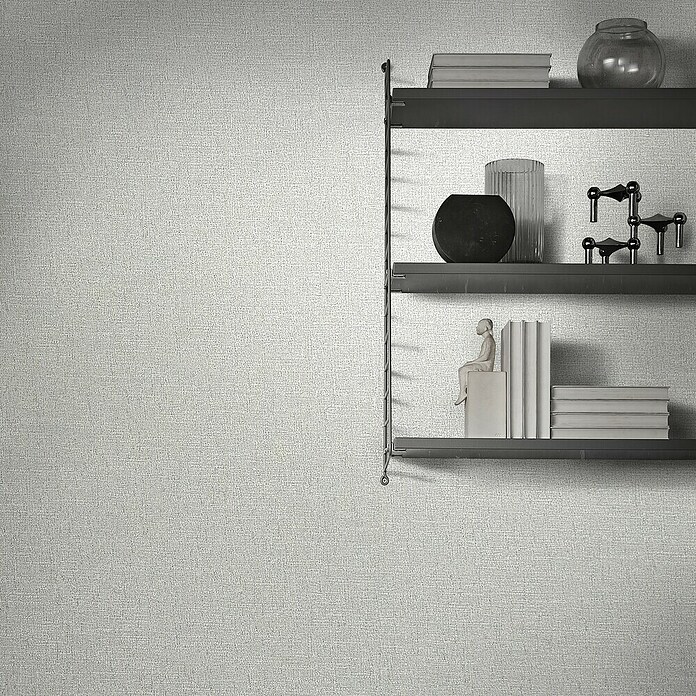 Marburg Eclectic Vliestapete (Greige, Uni, 10,05 x 0,7 m) | BAUHAUS