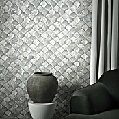 Marburg Eclectic Vliestapete Pentagonmuster (Graugold, Grafisch, 10,05 x 0,7 m) | BAUHAUS