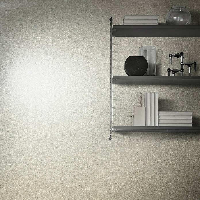 Marburg Eclectic Vliestapete (Silber, Metalloptik, 10,05 x 0,7 m) | BAUHAUS