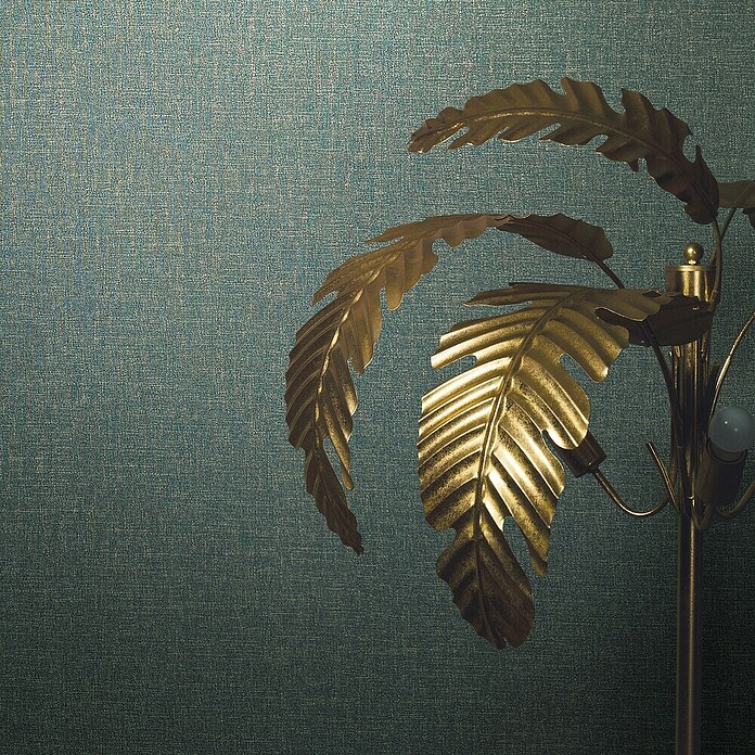 Marburg Eclectic Vliestapete (Blau, Uni, 10,05 x 0,7 m) | BAUHAUS