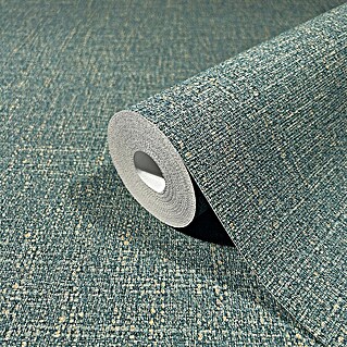 Marburg Eclectic Vliestapete (Blau, Uni, 10,05 x 0,7 m)
