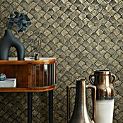 Marburg Eclectic Vliestapete Pentagonmuster (Gold, Grafisch, 10,05 x 0,7 m) | BAUHAUS