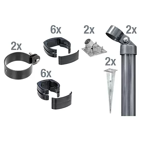 Alberts  Zaunanschluss-Set