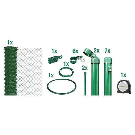Alberts  Maschendrahtzaun-Set