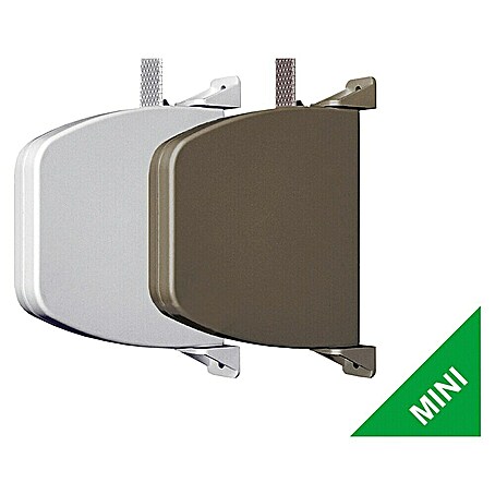 Schellenberg Aufschraubwickler Mini (L x B x H: 120 x 22 x 159 mm, Gurtbreite: 14 mm, Weiß)