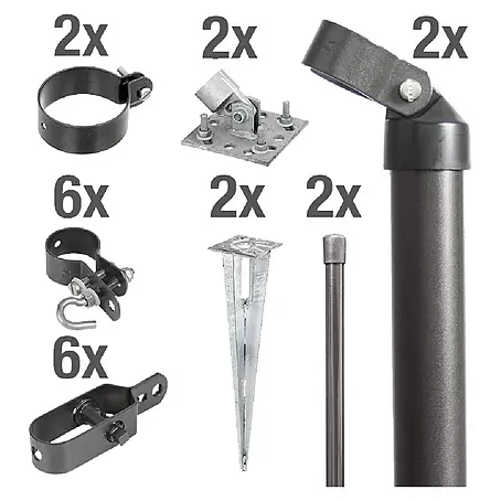Alberts  Zaunanschluss-Set