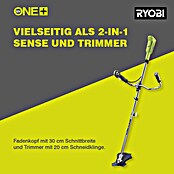 Ryobi ONE+ Akku-Rasentrimmer (Ohne Akku, Schnittbreite: 20 cm)