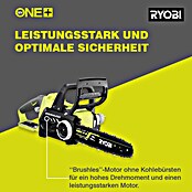 Ryobi ONE+ Akku-Kettensäge OCS 1830 (18 V, Li-Ionen, Ohne Akku, Schwertlänge: 30 cm)