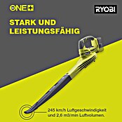 Ryobi ONE+ Akku-Laubbläser OBL 1820 S  (18 V, Li-Ionen, Ohne Akku, Blasgeschwindigkeit: 245 km/h)