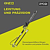 Ryobi ONE+ Akku-Heckenschere OPT1845 (18 V, Li-Ionen, Ohne Akku, Schnittlänge: 40 cm)