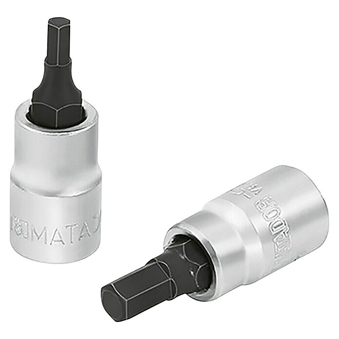 Matador Inserto para llaves de vaso (Ancho de llave: 6 mm, ½″, Hexagonal interior) | BAUHAUS