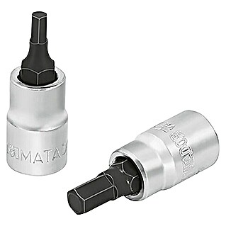 Matador Inserto para llaves de vaso (Ancho de llave: 4 mm, ½″, Hexagonal interior)
