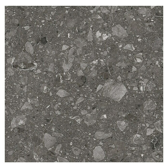 Kamena podna pločica Terra Anthracite Sugar  (60 x 60 cm, Antracit, Mat) | BAUHAUS