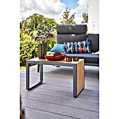 Sunfun Solo Garten-Beistelltisch (L x B x H: 77 x 41,5 x 45 cm, Night-Grey) | BAUHAUS
