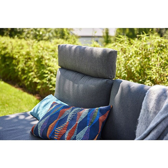 Sunfun Podpora za glavo  (Do x Š x V: 72 x 48,5 x 13,5 cm, Aluminij, Siva) | 8303 - Loungeset | ICAE - Sommermöbel Loungemöbel | ICA - Sommermöbel | IC - Freizeit im Garten | I - Stadtgarten | BAUHAUS