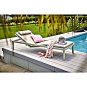 Sunfun Solo Ležaljka za plažu Ergo  (D x Š x V: 200 x 67,5 x 32 cm, Aluminij, S podesivim naslonom za leđa) | BAUHAUS