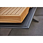 Sunfun Lumar Vrtna kavč miza  (Do x Š x V: 120 x 80 x 27 cm, Siva) | 8303 - Loungeset | ICAE - Sommermöbel Loungemöbel | ICA - Sommermöbel | IC - Freizeit im Garten | I - Stadtgarten | BAUHAUS