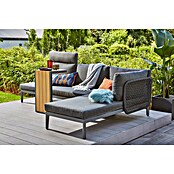 Sunfun Solo Garten-Beistelltisch (L x B x H: 77 x 41,5 x 45 cm, Night-Grey) | BAUHAUS