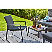 Sunfun Lumar Lounge stol  (Do x Š x V: 64 x 78,5 x 67 cm, Antracit) | 8303 - Loungeset | ICAE - Sommermöbel Loungemöbel | ICA - Sommermöbel | IC - Freizeit im Garten | I - Stadtgarten | BAUHAUS