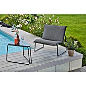 Sunfun Loungemöbel-Set Sarah (2 -tlg., Stahl/Textilgewebe, Anthrazit) | BAUHAUS