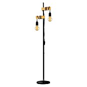 Eglo Townshend Lámpara de pie (2 x 10 W, Negro, Altura: 166,5 cm)