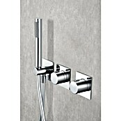 Imex Sistema de ducha termostático Nepal (Cromo) | BAUHAUS