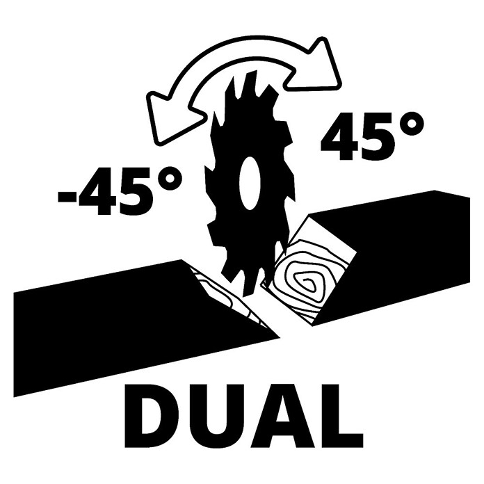 Einhell Kapp- & Gehrungssäge TE-SM 10L Dual (2.100 W, Durchmesser Sägeblatt: 254 mm, Leerlaufdrehzahl: 4.800 U/min) | BAUHAUS