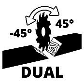 Einhell Kapp- & Gehrungssäge TE-SM 10L Dual (2.100 W, Durchmesser Sägeblatt: 254 mm, Leerlaufdrehzahl: 4.800 U/min) | BAUHAUS